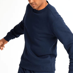 Survêtements d'hiver 100% coton personnalisés pour hommes, pantalons de survêtement décontractés de meilleur style, survêtements avec logo brodé et patch respirant - Product Image 4