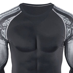 Top des nouvelles tendances Design personnalisé Design décontracté Rash Guard pour hommes Produits en gros Slim Fit Rash Guard pour la taille OEM - Product Image 4