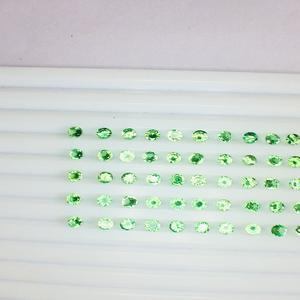 Tsavorita Natural, Tsavorita Limpia con Lupa, Redonda de 4 mm con Excelente Calidad y Brillo Superior, Perfecta para Cualquier Tipo de Joyería - Product Image 4