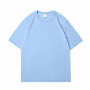 T-shirt en coton de haute qualité respirant léger hommes et femmes modèles imprimé tricoté T-shirt personnalisé pour hommes - Product Image 3