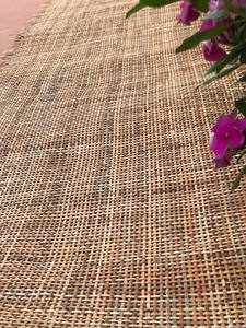 Sangle de canne en rotin naturel maille ouverte au Vietnam meilleure vente - Product Image 3