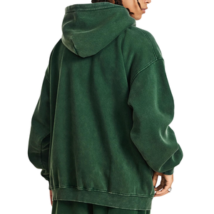 เสื้อมีฮู้ดไซส์ใหญ่พิเศษสำหรับผู้ชายโชว์ไหล่มีกระเป๋าด้านหน้าลึกทุกฤดูกาลเพื่อสไตล์ที่ไม่ต้องพยายาม - Product Image 2