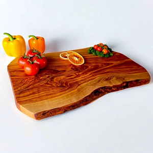 Tabla de Quesos de Madera de Olivo Personalizada de Alta Calidad, Ecológica, Apta para Lavavajillas, Hecha a Mano, Forma Irregular, AZ ENTERPRISES - Product Image 1