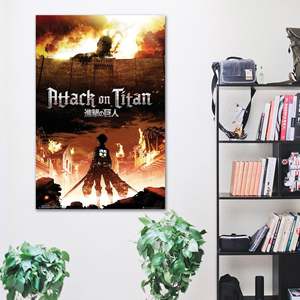 Attack on Titan Anime <b>Poster</b> Manga for Fans and Collectors - Product Image 2