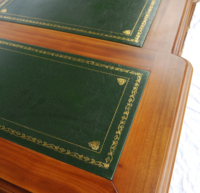 MEUBLES DE REPRODUCTION ANTIQUE BUREAU COLONIAL PARTENAIRE BUREAU FABRIQUÉ EN BOIS MASSIF D'ACAJOU, FABRICANT DE MEUBLES D'INDONÉSIE