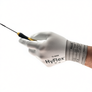 ถุงมืออเนกประสงค์ ANSELL HyFlex 11-600 ขนาด 8 สีขาว มาตรฐาน EN 388 ประเภทอุปกรณ์ป้องกันภัยส่วนบุคคล (PPE) หมวดที่ 2 บรรจุ 12 ชิ้น - Product Image 3