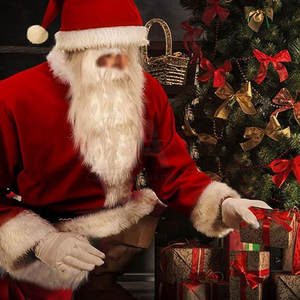 Disfraces de Papá Noel de alta calidad para Navidad, disfraces de Papá Noel transpirables al por mayor - Product Image 5