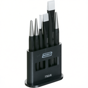 Juego de 6 piezas de punzones de cincel y punzones de centro Hazet - Product Image 2