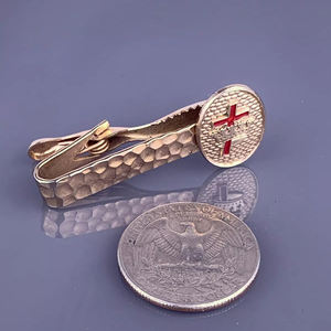 Pinces à cravate boussole carrées maçonniques de style traditionnel faites à la main cadeau de loge de prix bon marché personnalisé de l'artisanat maçonnique Regalia - Product Image 3