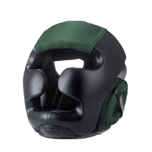 Protecteur de tête MMA de boxe intégral avec logo personnalisé Protège-tête d'entraînement en cuir de haute qualité - Product Image 3