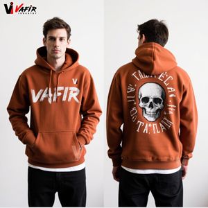Sudadera con Capucha VAFIR de Invierno, Estilo Vintage, Talla Grande, de Forro Polar, Unisex, Colores y Logotipo Personalizables, Secado Rápido y Transpirable - Product Image 1