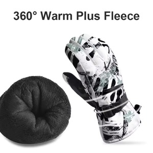 Gants de ski personnalisés en molleton de polyester pour l'extérieur, imperméables au vent, gants de ski pour l'hiver - Product Image 6