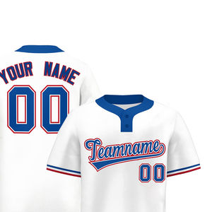Prix d'usine Premium Quality Men's Baseball Jersey Dernière conception Tarifs de gros Manches courtes pour les maillots de baseball pour hommes - Product Image 4