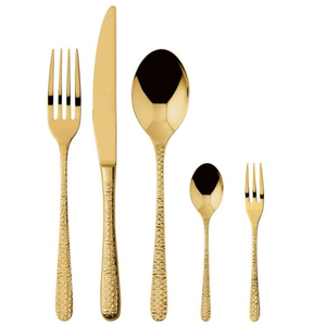 Cubiertos de boda de lujo real directos de fábrica, juego de cubiertos chapados en plata a granel de acero inoxidable para fiesta de cumpleaños - Product Image 6