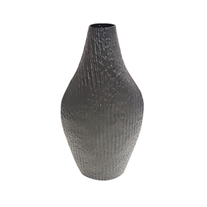 Jarrón de almacenamiento de flores de Metal de diseño moderno con acabado plateado, perfecto para la decoración de la sala de estar del hogar, Vaes de flores - Product Image 5