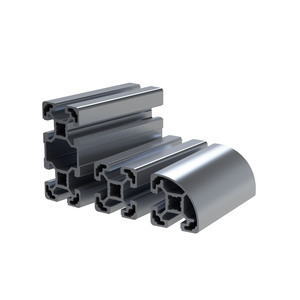 โปรไฟล์การแปรรูปอลูมิเนียมอุตสาหกรรมวัสดุอัดขึ้นรูปอะลูมิเนียมขนาดและขนาดลูกค้า - Product Image 5