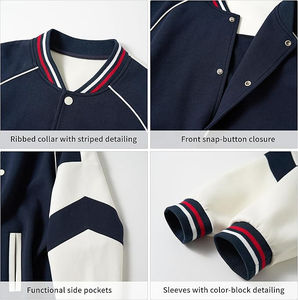 Veste d'université pour hommes à vendre Meilleure qualité Vestes d'université au design personnalisé Veste d'université pour hommes sur mesure - Product Image 3