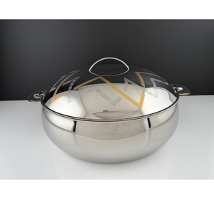 . Réchaud de luxe artisanal au design géométrique arabe pour la restauration d'événements et de mariages - Product Image 2