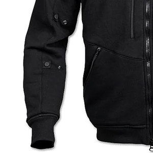 Sérigraphie personnalisée en usine sweat à capuche en coton lourd 450 g/m² pour hommes sweat à capuche court surdimensionné coupe carrée - Product Image 2