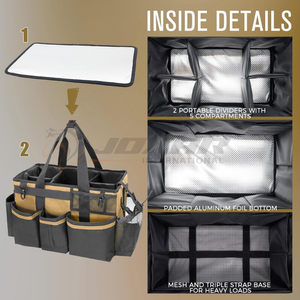 Bolsa de aseo de alta resistencia para caballos con diseño de múltiples bolsillos para un almacenamiento estable y cuidado diario de caballos a precio barato - Product Image 5