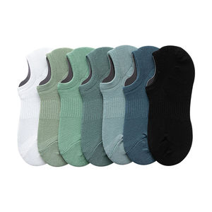 Nouveauté Chaussettes pour hommes invisibles sur mesure OEM Meilleure vente Style unique Confortable dernier design Chaussettes antidérapantes invisibles - Product Image 2