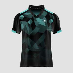 เสื้อฟุตบอลเยาวชน Cube Surge แบบสั่งทำพิเศษ สีน้ำเงิน พิมพ์ลายแบบ Sublimation บนผ้าโพลีเอสเตอร์ สำหรับชุดกีฬา - Product Image 2