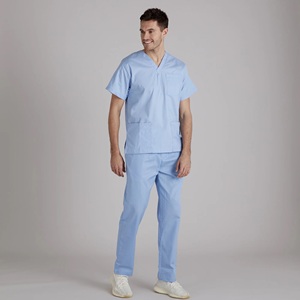 Meilleures ventes, uniformes d'infirmière et de médecin avec logo personnalisé, combinaison médicale à manches courtes, ensemble d'uniformes pour hommes - Product Image 2