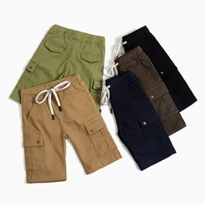 العادة enfant ans garon pantalons et pantalonsgarons chemises الأولاد بنطلون قصير 5A