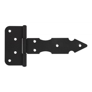 Charnière ornementale pour cabanon 125, noir, verni par poudre - Product Image 1