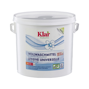 ผงซักฟอกอเนกประสงค์ ปราศจากน้ำหอม ยี่ห้อ KLAR แบรนด์วีแกน อีโค เซนซิทีฟ ไฮไลท์ ขนาด 4.4 กก. สำหรับซักผ้าได้ 80 ครั้ง เหมาะสำหรับซักผ้าเด็ก - Product Image 1
