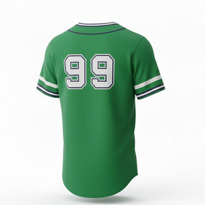 OEM Custom Breathable <b>Baseball</b> Jersey with Durable Construction Soft Fabric Quick Dry for Team Uniforms and Casual Wear - Product Image 4