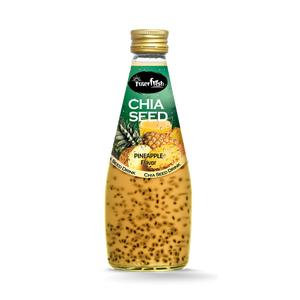 Boisson aux graines de basilic avec jus de fruits aromatisé à la goyave et à la mangue 290ml OEM pour les marques de magasins aux États-Unis/Canada et en Italie/Espagne |   HACCP HALAL - Product Image 1