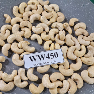 Échantillon GRATUIT Noix De Cajou W450 Kaju Noix De Cajou Prêt À Expédier Noix De Cajou SANTIGO - Product Image 1