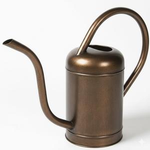 Arrosoir en métal fer forgé au design moderne, finition cuivre antique, pour usage intérieur et extérieur, arrosoirs étanches - Product Image 6