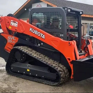 KUBOTA SVL97 Chargeuse compacte à chenilles d'occasion en vente à chaud Charge nominale de 4 tonnes avec moteur essentiel et composants de base PLC en stock - Product Image 1