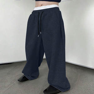 กางเกงวอร์มขายส่งคุณภาพเยี่ยมสำหรับผู้ชาย ทรงขากว้าง สไตล์แบ็กกี้ จ็อกเกอร์ เอวยางยืด ใส่สบาย ระบายอากาศได้ดี ผลิตจากผ้าสแปนเด็กซ์/คอตตอน ดีไซน์โดดเด่น - Product Image 4