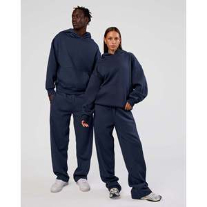 Pantalones Deportivos MVP de Pierna Recta, Color Azul Marino, Ligeros, de Lino, con Cierres, Pliegues y Logotipo Personalizado, 100% Algodón, Tallas XL-6XL - Product Image 2
