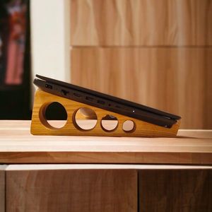 Soporte de Madera Ecológico Hecho a Mano para Laptop, Diseño Moderno para Oficina, Fabricación Premium Directa de Fábrica, MOQ Bajo - Product Image 2