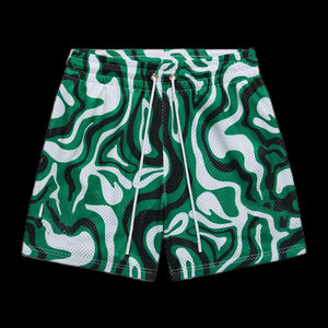 Shorts de Malla Sublimados con Estampado Completo Personalizado al por Mayor, Unisex, Casuales, con Patrón Sólido, Logotipo Personalizado, Trabajo Pesado, GSM Alto - Product Image 4