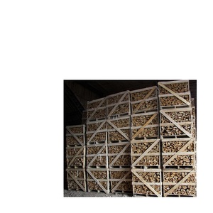 Bûches de bois de chauffage fissuré de qualité supérieure séchées au four liées à l'énergie composées de chêne et de hêtre - Product Image 2