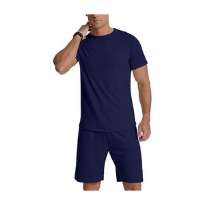 ชุดฤดูร้อนของผู้ชายระบายอากาศได้ดีคุณภาพสูงและพรีเมี่ยมชุดผ้าฝ้าย100% - Product Image 5