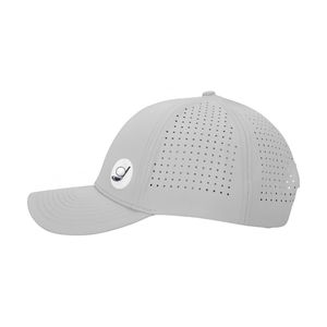 Outdoor UV Protection Golf Hat Athletic Curved Brim Custom Logo and Inner Woven Tag Breathable Summer Performance Cap Unisex - Product Image 2