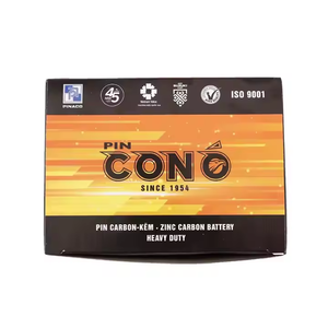 Con O Eagle Brand AAA Zinc Carbon Battery 1.5V With Aluminum Foil Label Vietnam Factory Supply - Product Image 6
