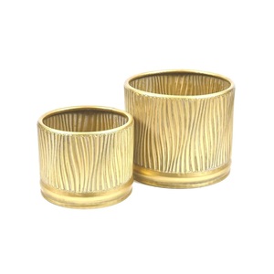 Decorative Gold <b>Flower</b> <b>Baskets</b> and Planters Metal Planter <b>for</b> Home and Garden Decor Customized Sizes Floor <b>Flower</b> Planter - Product Image 1