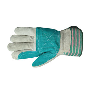 Guantes de trabajo personalizados para hombre recién llegados, etiqueta privada con su propio logotipo, Material de cuero transpirable para escena informal - Product Image 5
