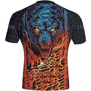 Mma Rash Guards imprimés numériques personnalisés Rash Guard Surf Rash Guard Mens Rash Guards Kids Rash Guards de haute qualité - Product Image 6