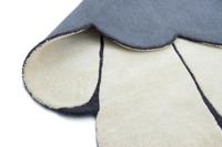 Kreative Teppiche Hochwertige Moderne Geometrische Muster Handgetufteter Rutschfester Naturwoll-Teppich Mittellanger Flor Anpassbare Dicke