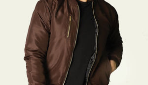 Veste coupe-vent bombardier à capuche pour hommes 2025 OEM personnalisé vente en gros de polyester fermeture éclair coupe-vent écologique style baseball décontracté - Product Image 5