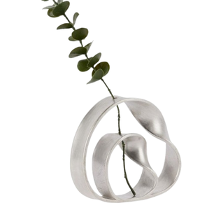 Mayorista Proveedor Arrugado Plata Pulido Florero Moderno Fiesta de Boda Sala de Estar Floreros - Product Image 2