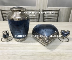Buena venta al por mayor de cenizas humanas de cremación urna de Metal para adultos/urna de cremación/suministros funerarios clásicos urnas urna esmaltada de alta calidad - Product Image 6